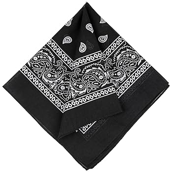小物 60S VINTAGE BLACK COOKIE PATTERN BANDANA 60S VINTAGE BLACK COOKIE PATTERN BANDANA